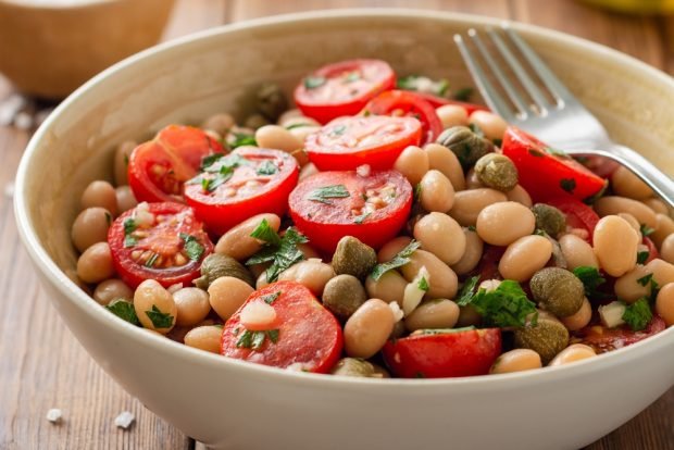 Beans and capers salad