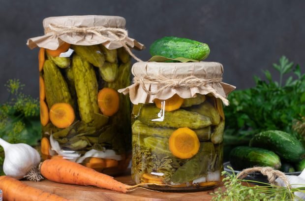 Bolgarian cucumbers for the winter