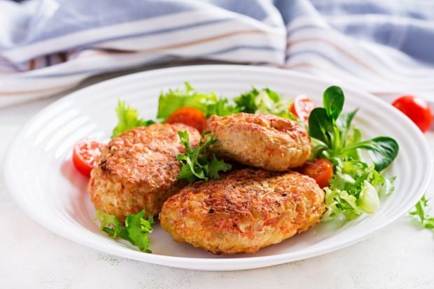 Cabbage cutlets in the oven