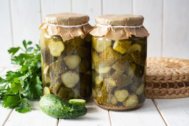 Cucumbers in Finnish for the winter