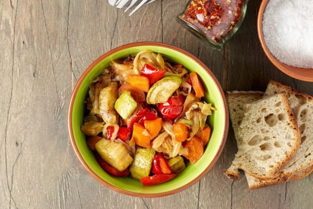 Hurdock stew and cabbage