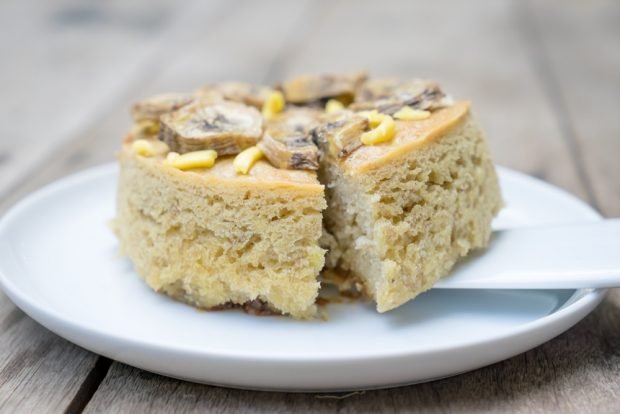 Lenten banana cake