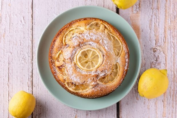 Lenten lemon cake