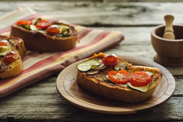 Lenten sandwiches in the oven in the great post