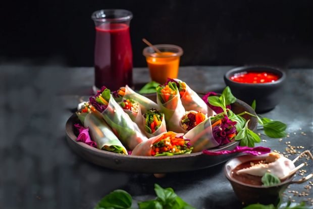 Lenten Spring Rolls