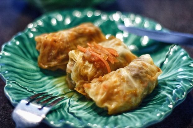 Pan -pounds with grated potatoes