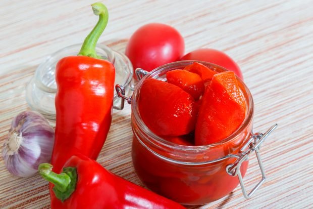 Pickled bell pepper for the winter