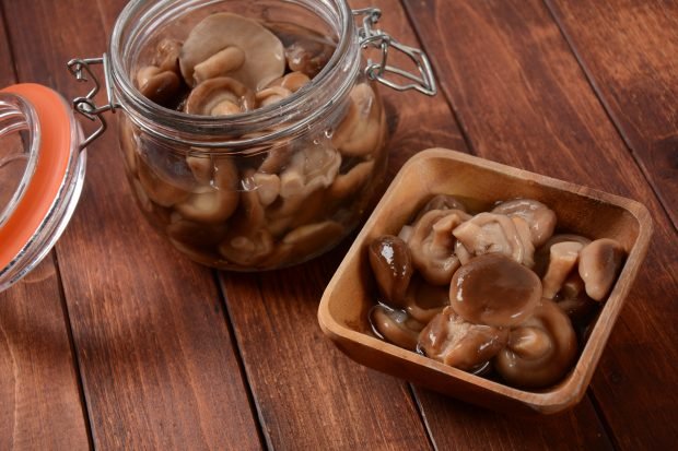 Pickled mushrooms for the winter