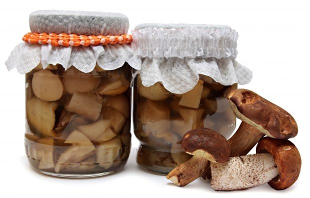 Pickled Polish mushrooms for the winter