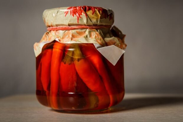 Pickled sharp pepper