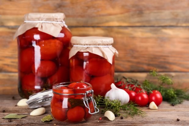 Pickled tomatoes for the winter