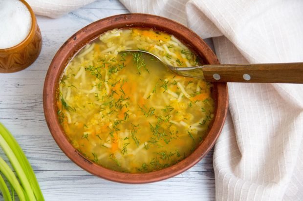 Red lentil soup