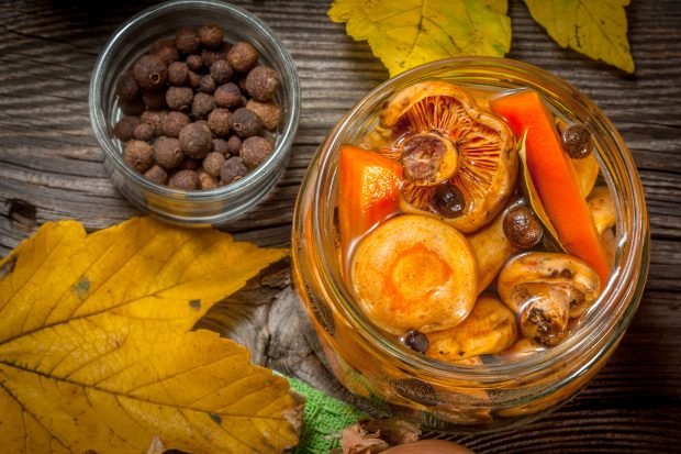 Salted sausages in a cold way for the winter