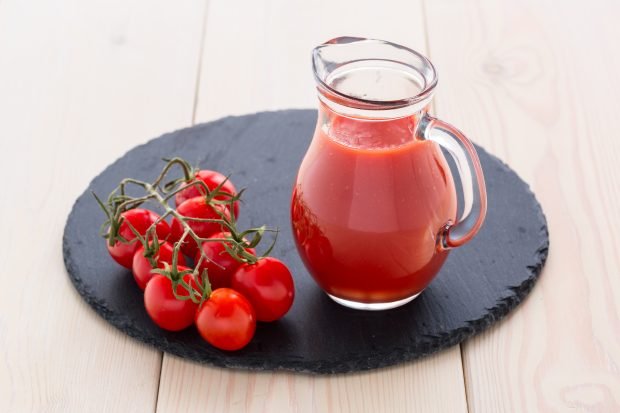 Tomato juice for the winter